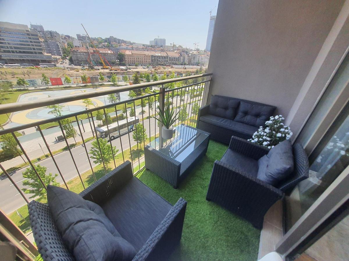 Appartement Belgrade Waterfront - Beograd Na Vodi Extérieur photo
